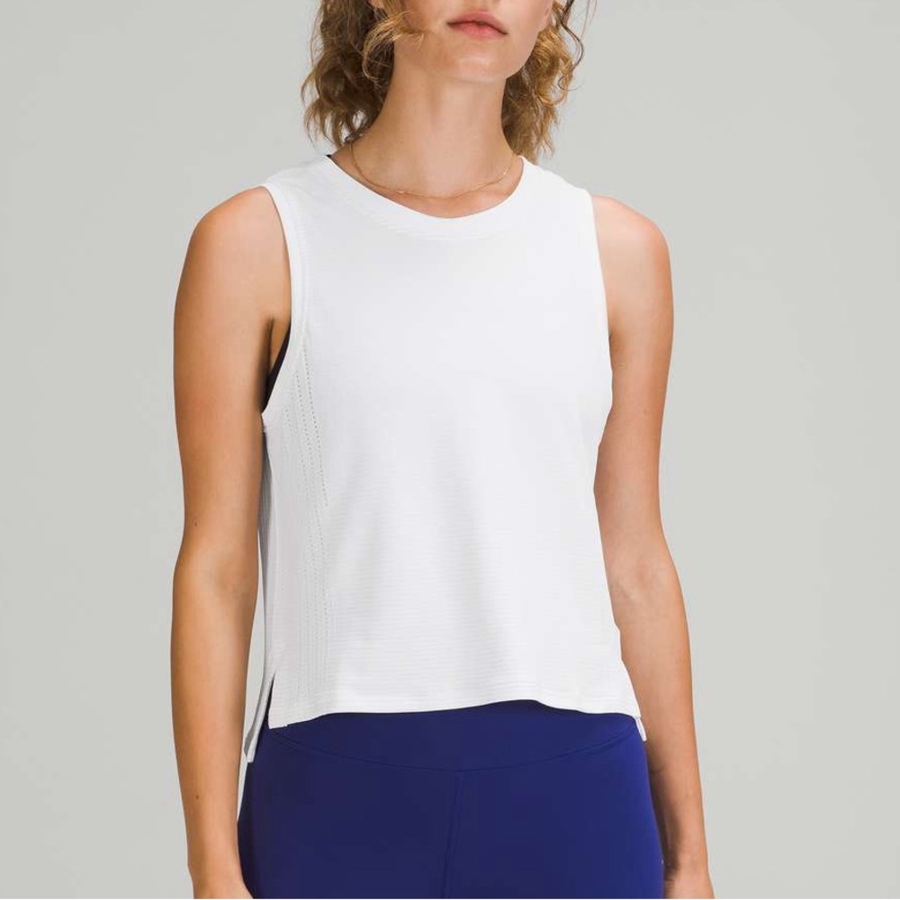 Lululemon Train to Be Tank Top White - Size 2